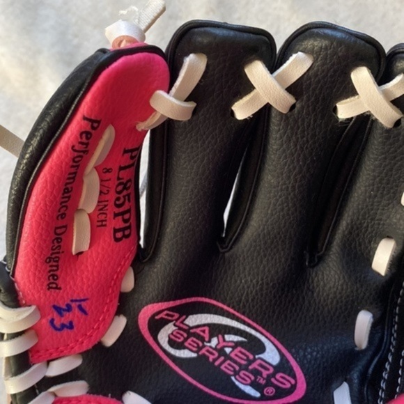 Children’s‎ Rawlings Players 9 In. T-Ball Glove (Pink) - Picture 6 of 9